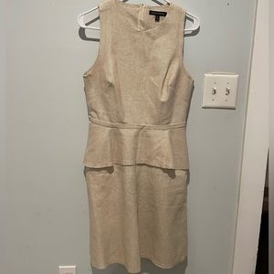 Banana Republic peplum waist dress